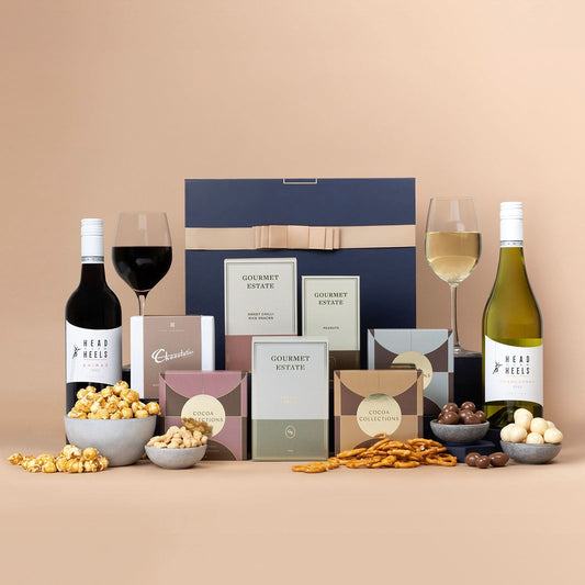 Premium Wine and Nibbles Hamper