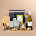 Load image into Gallery viewer, White Wine and Nibbles Hamper
