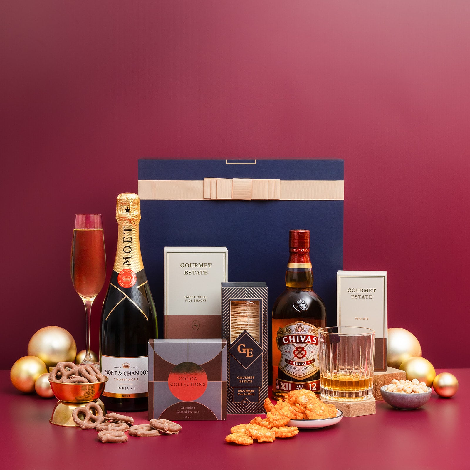 Moet and Chivas Christmas Hamper