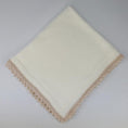 Load image into Gallery viewer, Sophie Super Soft Hand Knitted Baby Blanket - Cream/Camel