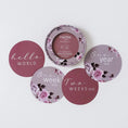 Load image into Gallery viewer, Snuggle Hunny Blossom & Jewel Milestone Cards