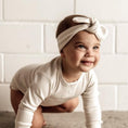 Load image into Gallery viewer, Snuggle Hunny Halo Ribbed Topknot