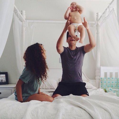 Moments to bond dad and bub