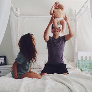 Moments to bond dad and bub
