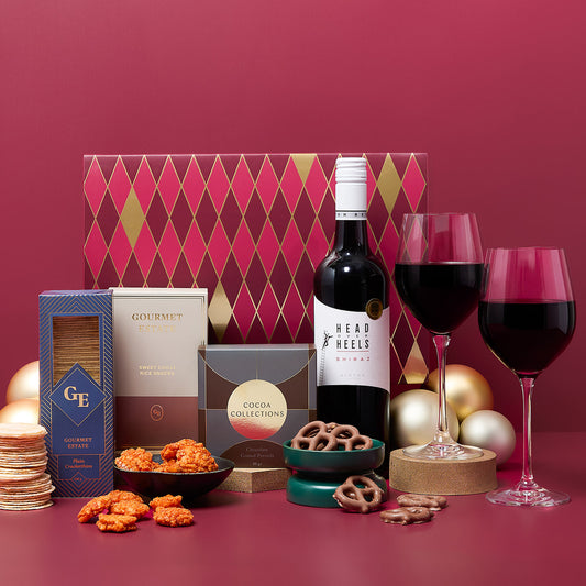 Festive Red Christmas Hamper
