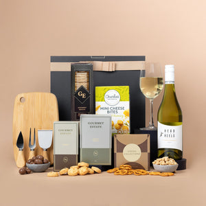 White Wine and Nibbles Hamper