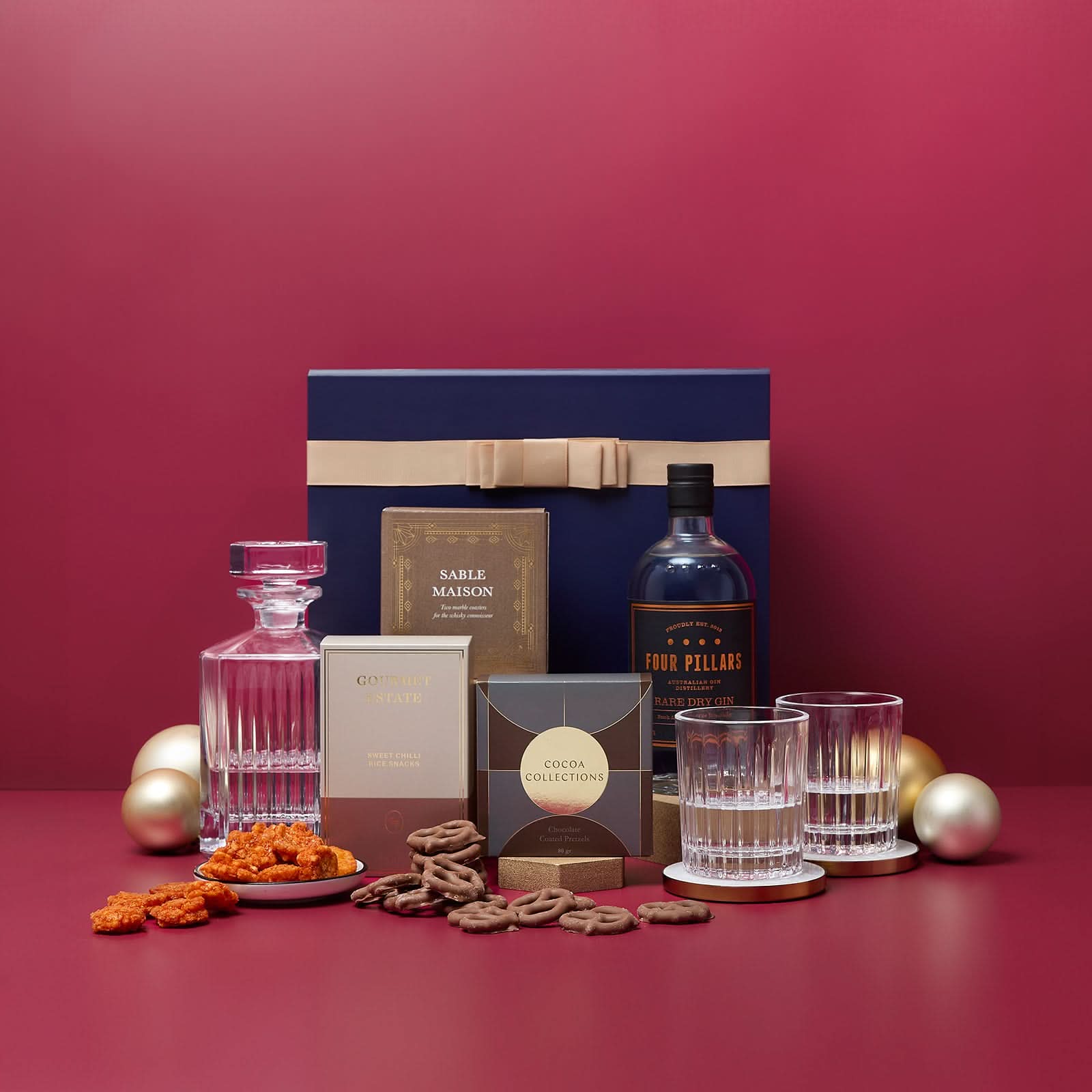 Four Pillars Decanter Christmas Hamper