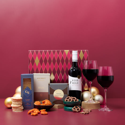 Festive Red Christmas Hamper
