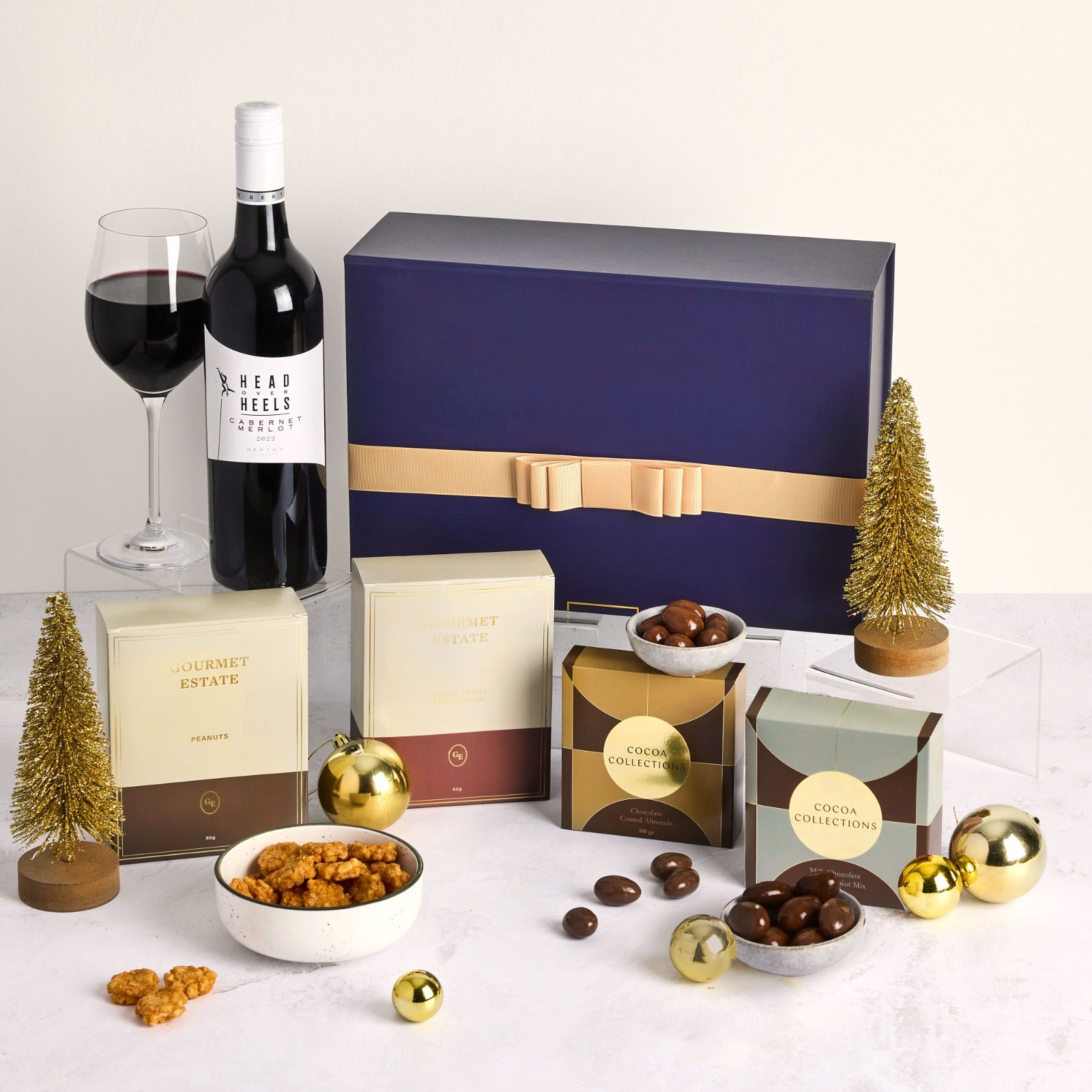 Red Deluxe Christmas Hamper