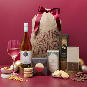 White Gourmet Christmas Hamper