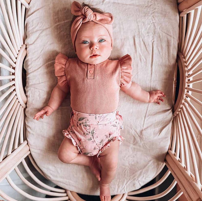 Snuggle Hunny Pink Wattle High Waist Bloomers