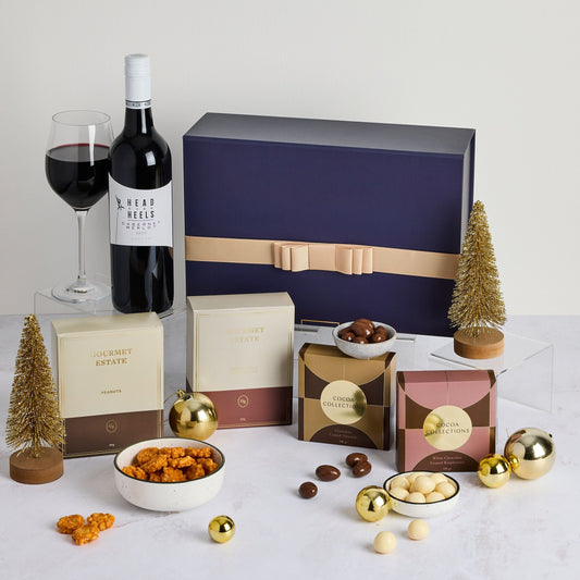 Red Deluxe Christmas Hamper