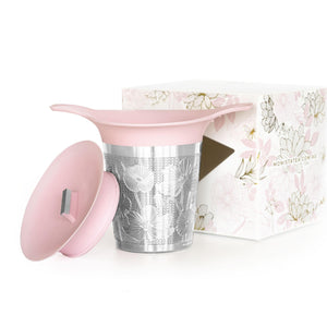 Monista Tea Co Tea Infuser in Soft Pink