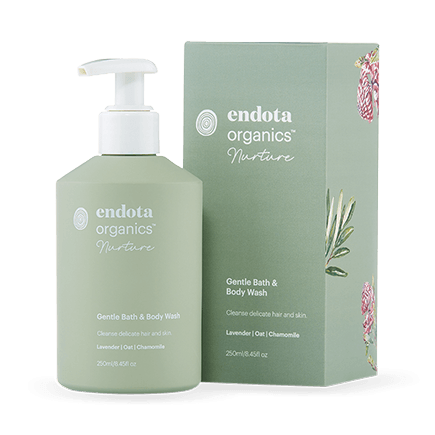 Endota Spa Organic Nurture Gentle Baby Bath and Body Wash 250ml