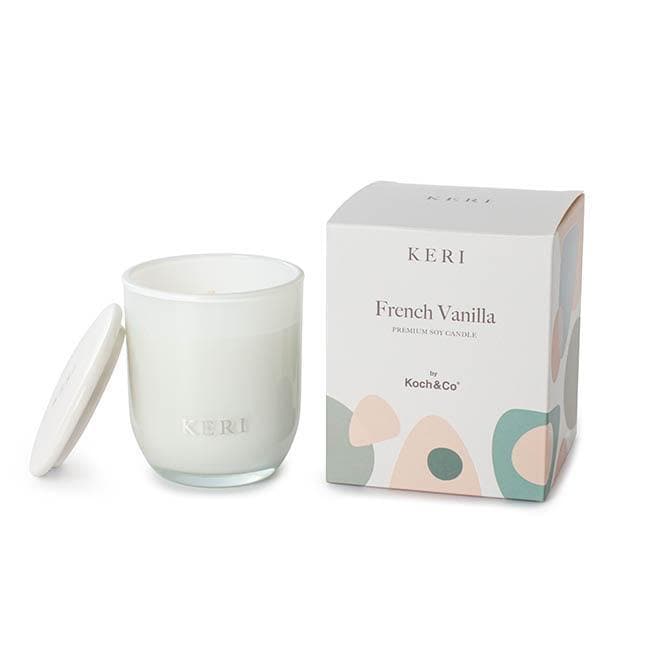 Keri French Vanilla Luxury Soy Candle 140g